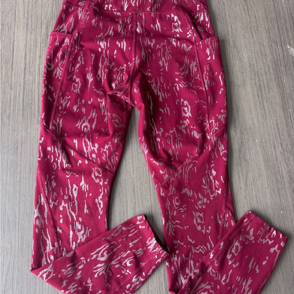 Avia Women's High Waist Fashion Performance Legging With Side Pockets - Picture 3 of 6